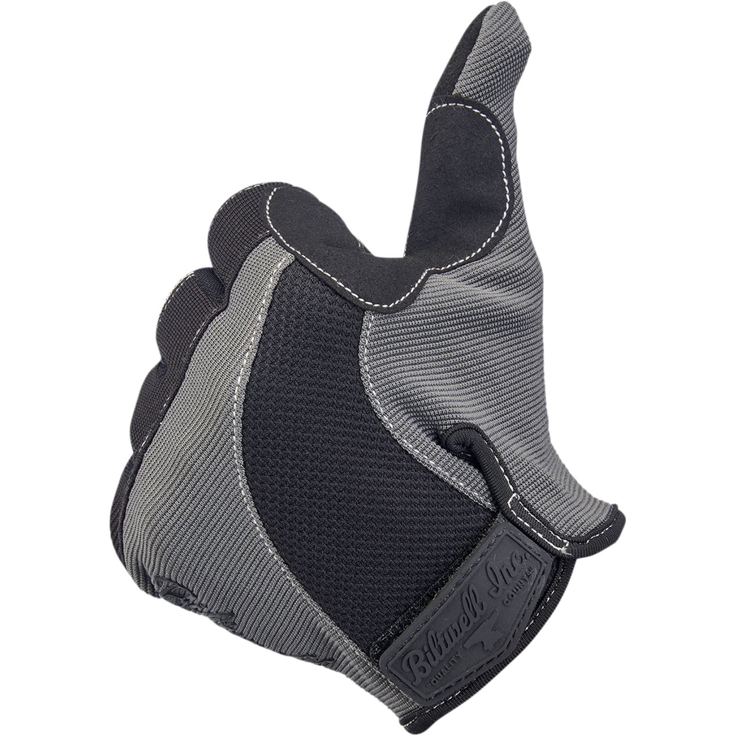 Biltwell Inc. Moto Gloves - Gray/Black - Large 1501-1101-004_1068701