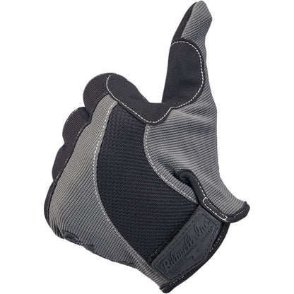 Biltwell Inc. Moto Gloves - Gray/Black - Large 1501-1101-004_1068701