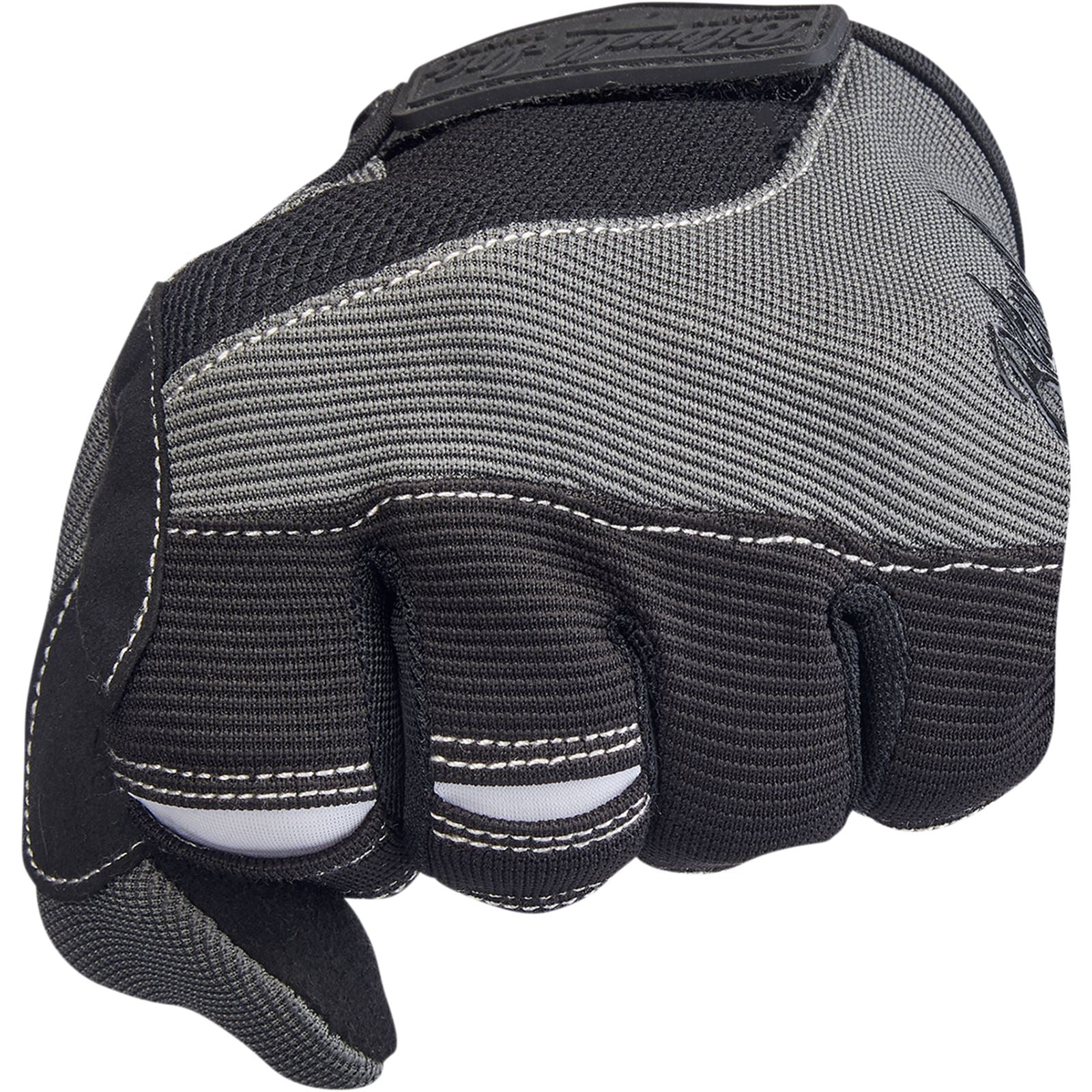 Biltwell Inc. Moto Gloves - Gray/Black - Large 1501-1101-004_1068679
