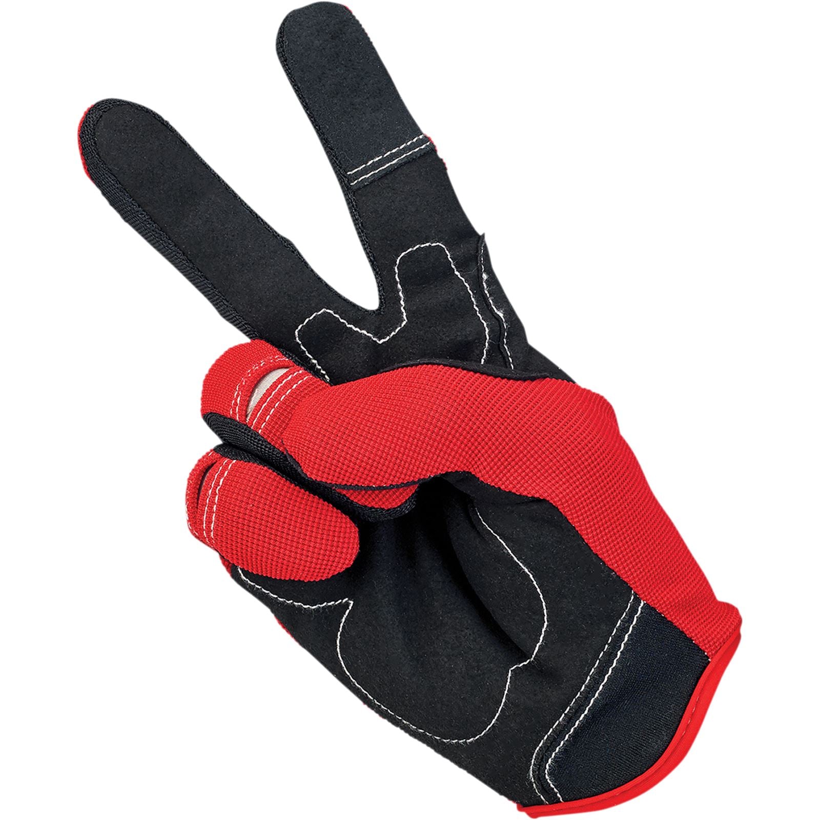 Biltwell Inc. Moto Gloves - Red/White/Black - 2XL 1501-1208-006_1068826