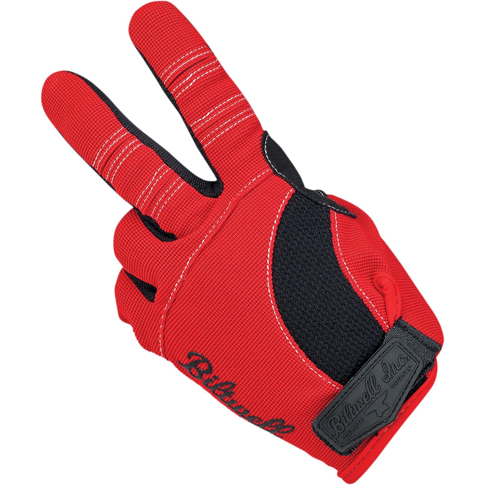 Biltwell Inc. Moto Gloves - Red/White/Black - 2XL 1501-1208-006_1068805