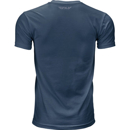 Fly Racing Fly F-Wing Tee - Midnight Navy/Grey - Small 352-0611S_1131074