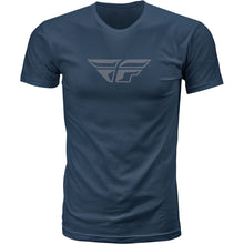 Fly Racing Fly F-Wing Tee - Midnight Navy/Grey - XL 352-0611X_1131075