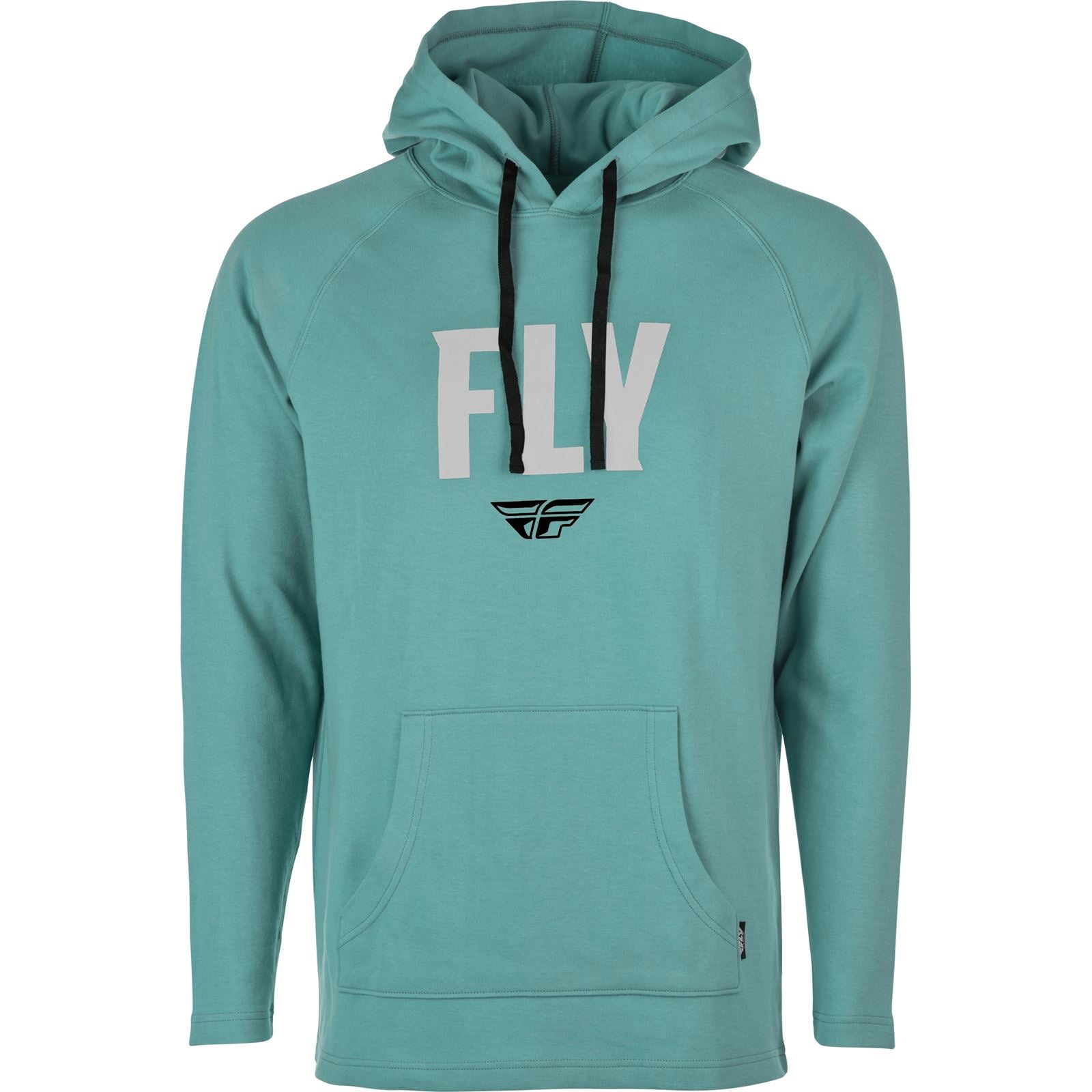 Fly Racing Fly Weekender Pullover Hoodie - Sea Green/Grey - 2XL 354-00112X_1131217