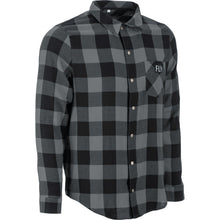 Fly Racing Fly Tek Flannel - Black/Grey_877071