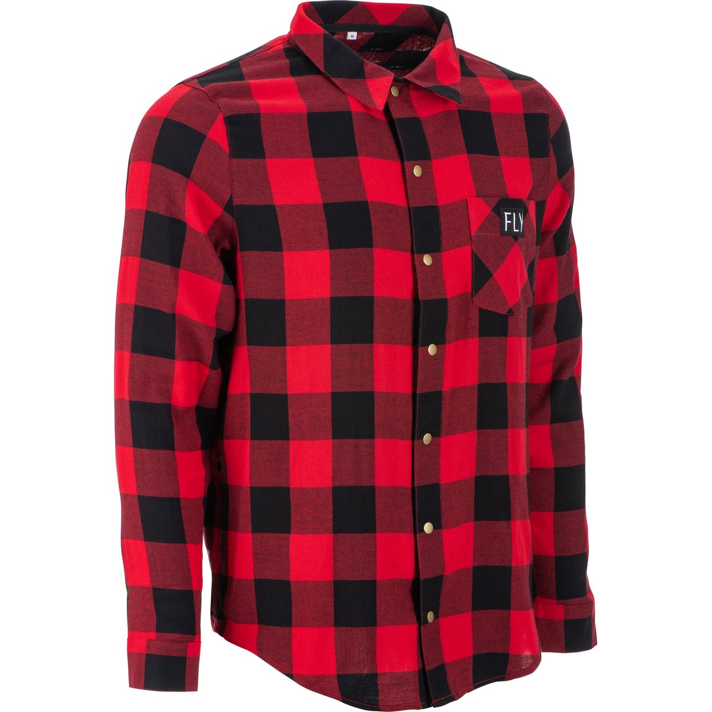 Fly Racing Fly Tek Flannel - Red/Black_877053