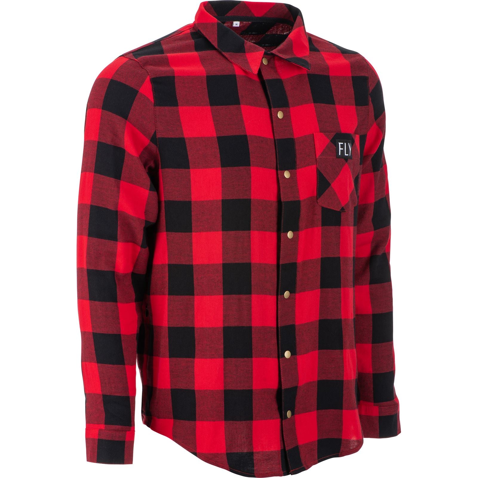 Fly Racing Fly Tek Flannel - Red/Black_877053