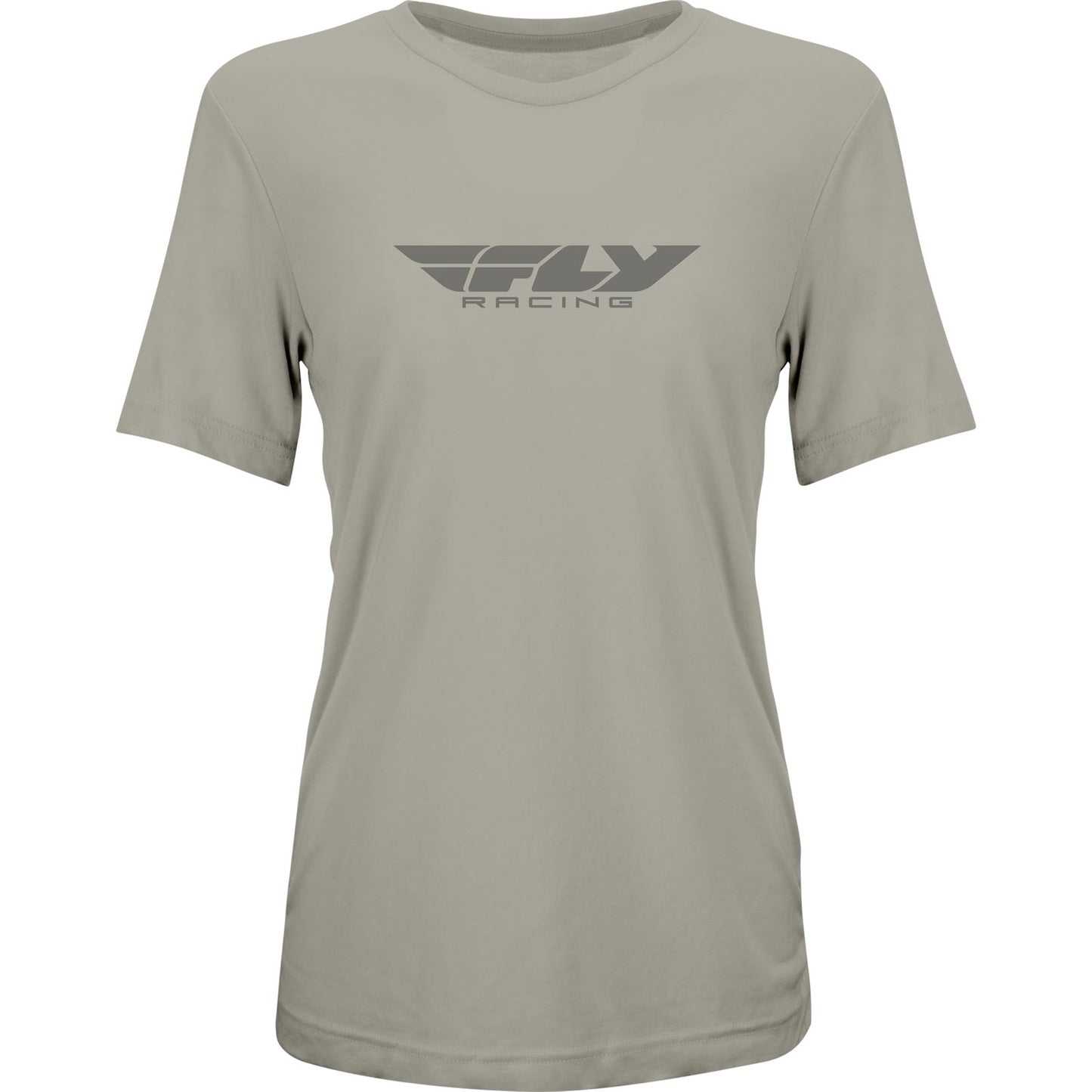 Fly Racing Women's Fly Original Corp Tee - Stone Heather - XL 356-0101X_1131353