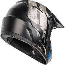 GMax MX-46 Patriot Off-Road Helmet Matte Black/Grey/Blue Small D3466074_877256