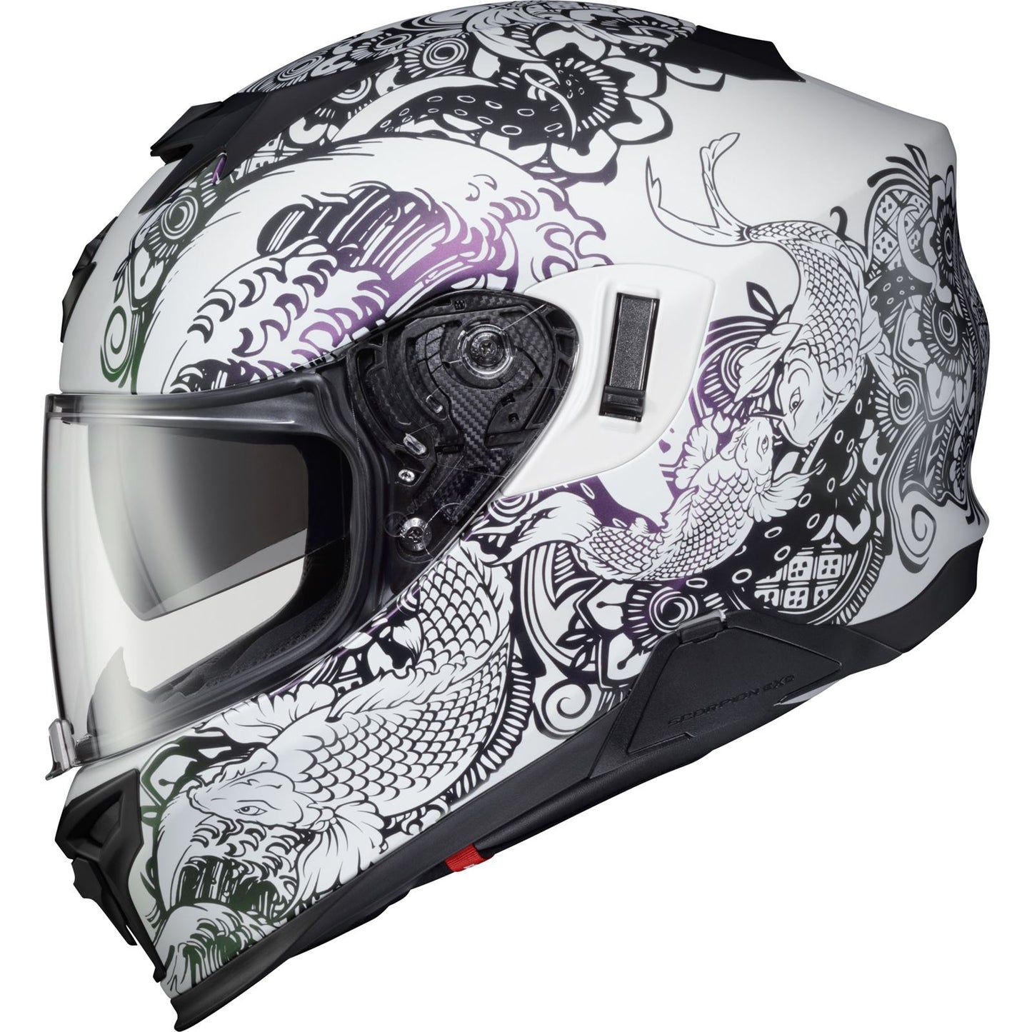 ScorpionEXO Exo-T520 Helmet Nama-Sushi - White/Chameleon - XL [MPN: T52-1116]_877339