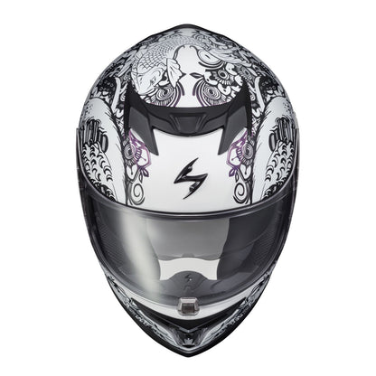 ScorpionEXO Exo-T520 Helmet Nama-Sushi - White/Chameleon - XL [MPN: T52-1116]_877342