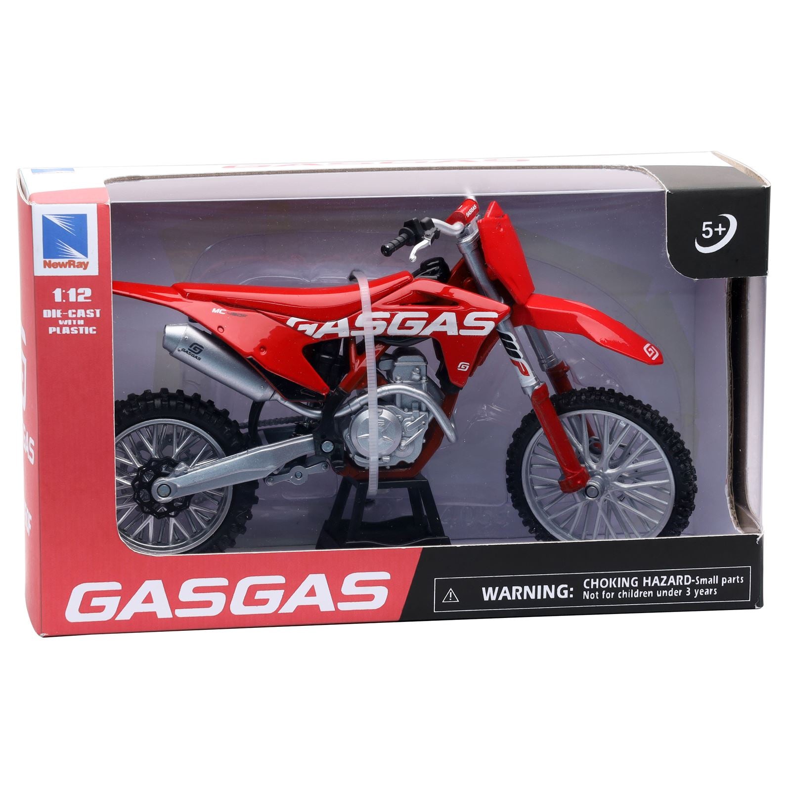 New-Ray Toys Replica 1:12 Scale Dirt Bike Gas Gas MC 450 58293_877576