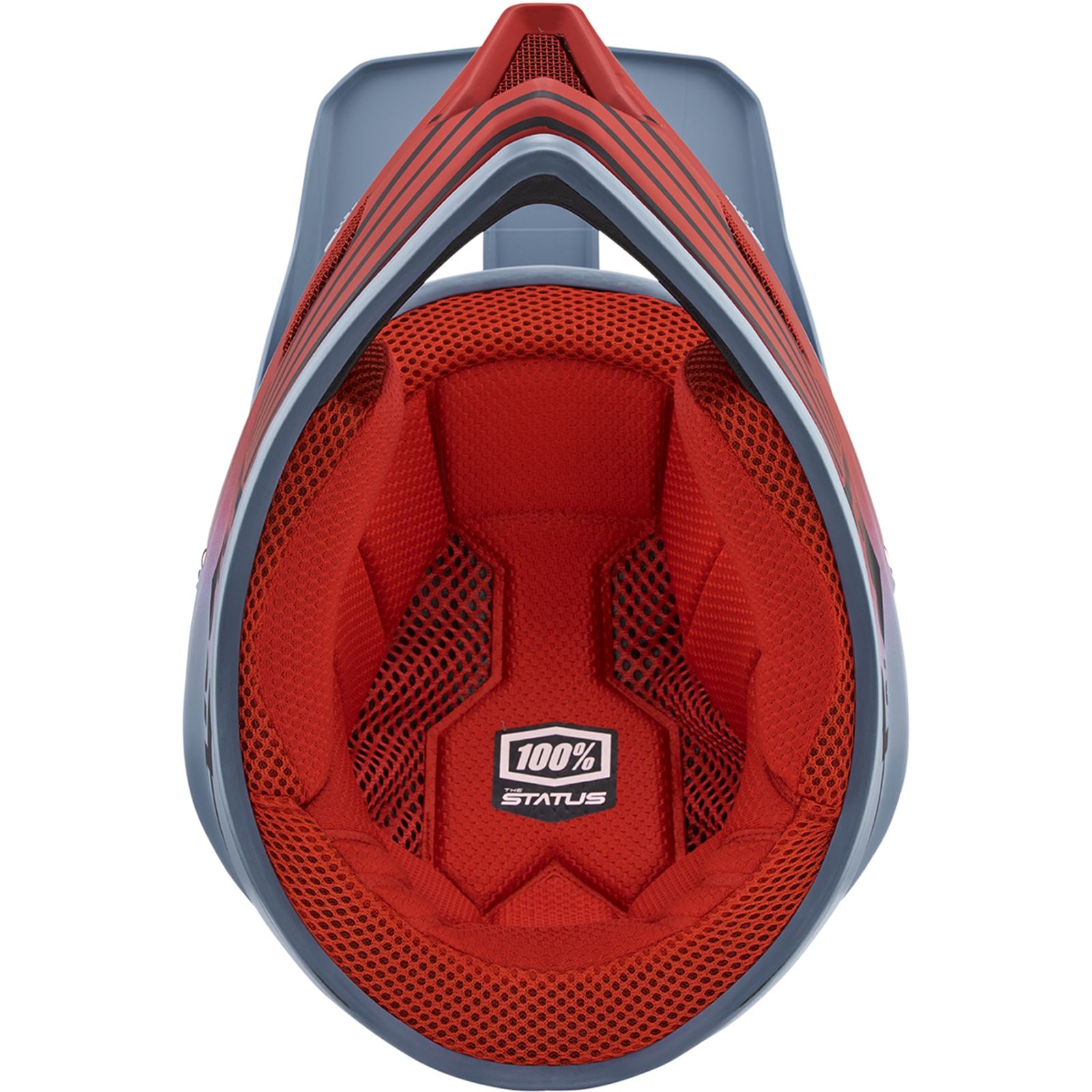 100% Status Helmet - Caltec/Gray - Medium 80010-00009_1068873