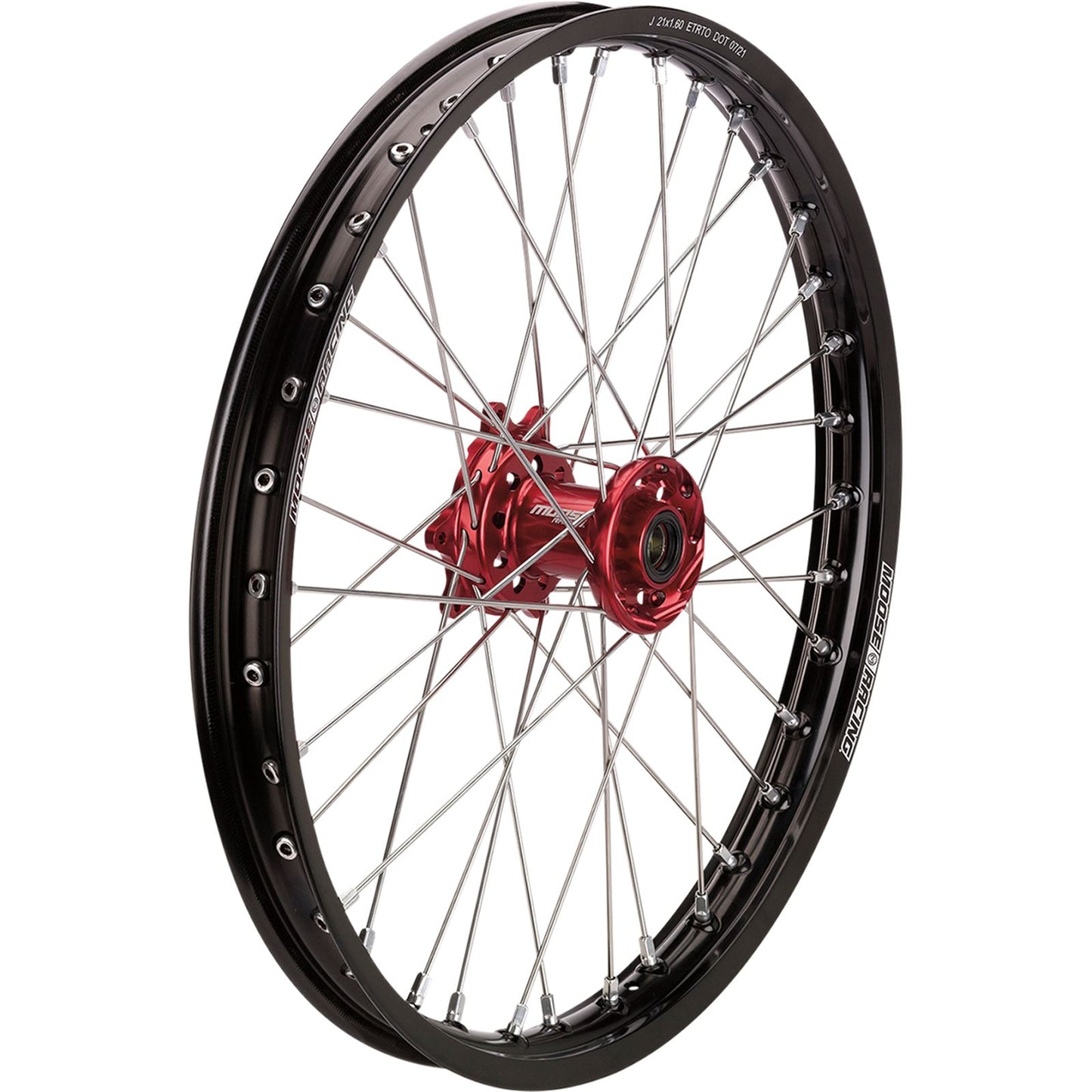 Moose Offroad SX-1 Complete Wheel - Front - 1.60"x21" for Honda HF-16021-BKRD_877693