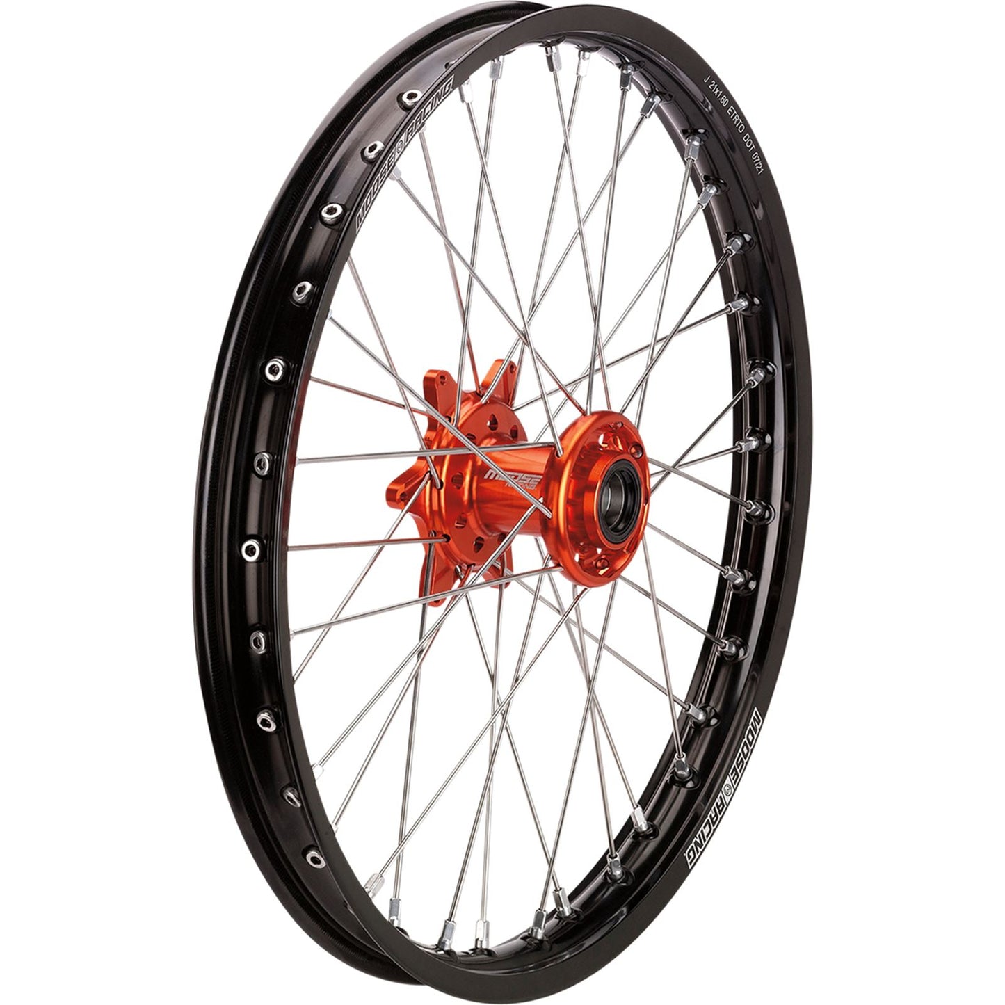 Moose Offroad SX-1 Complete Wheel - Front - 1.60"x21" for KTM MF-16021-BKOR_877648