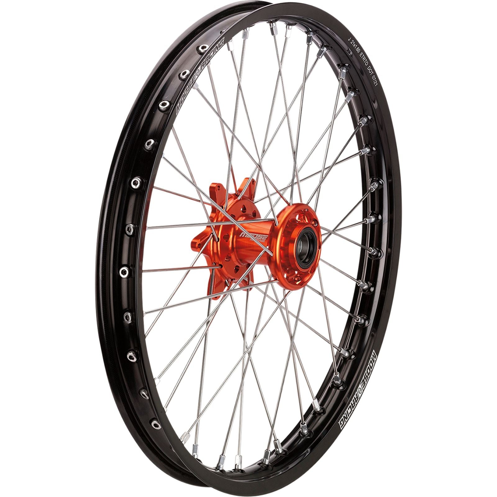 Moose Offroad SX-1 Complete Wheel - Front - 1.60"x21" for KTM MF-16021-BKOR_877648