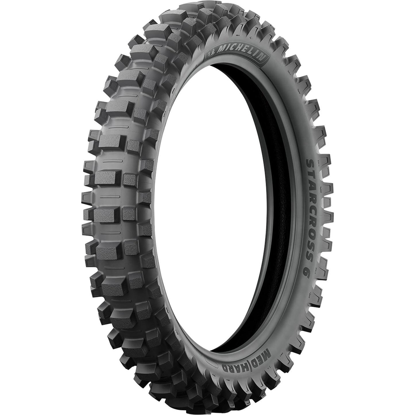 Michelin - Powersports Starcross 6 Tire - Rear - Medium-Hard - 110/100-18 - 64M 02281_877658