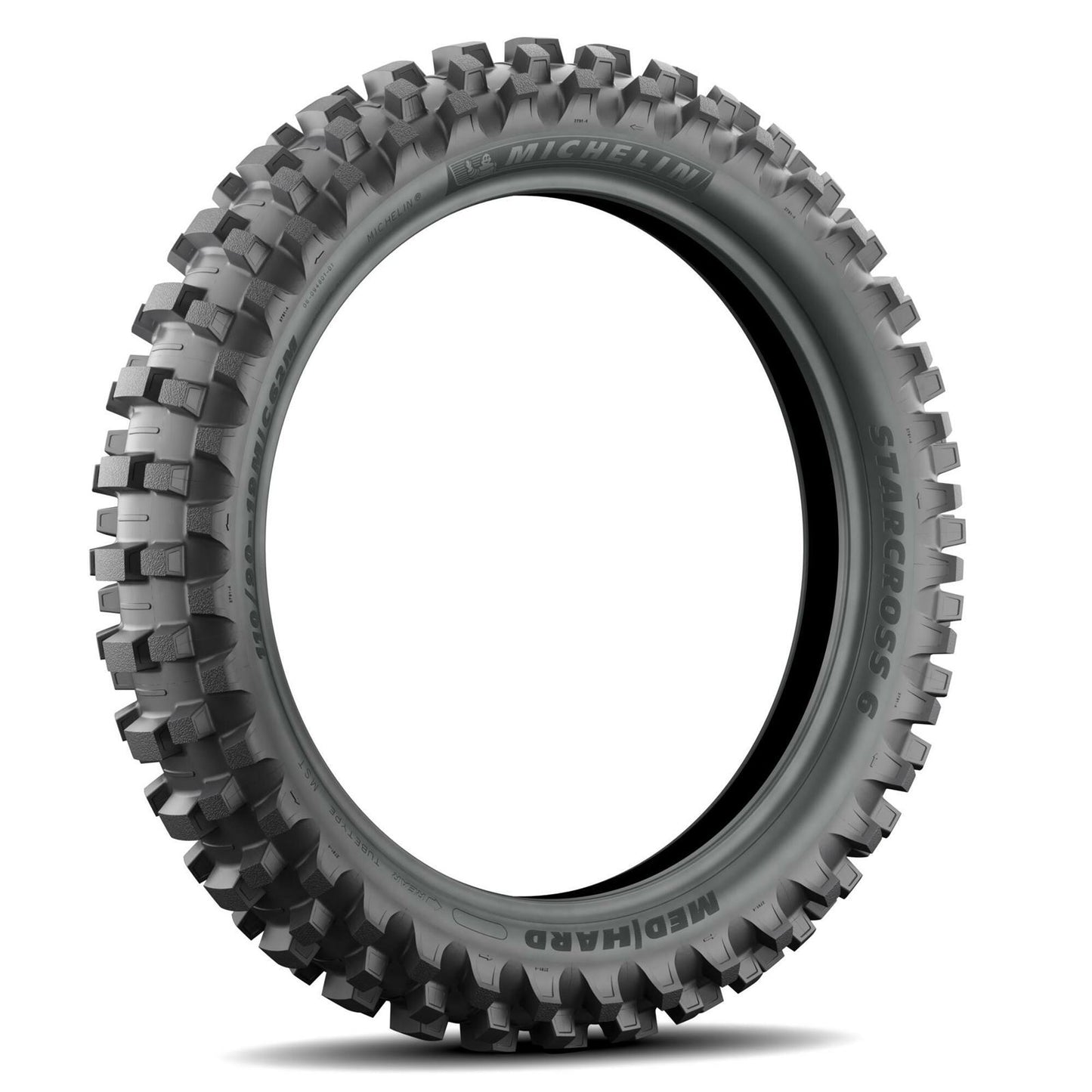 Michelin - Powersports Starcross 6 Tire - Rear - Medium-Hard - 120/90-18 - 65M 16782_880834