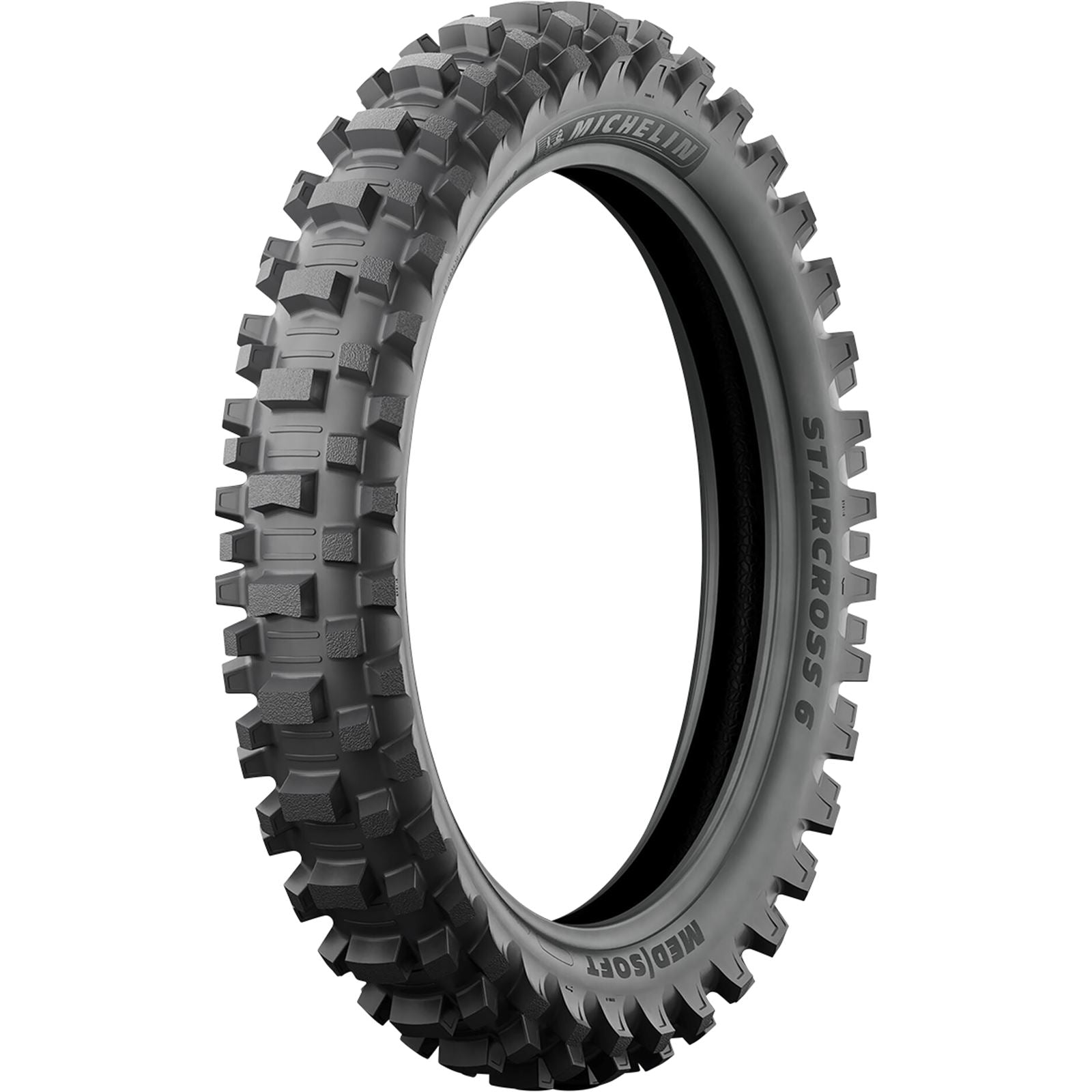 Michelin - Powersports Starcross 6 Tire - Rear - Medium-Soft - 120/80-19 - 63M 51903_877664