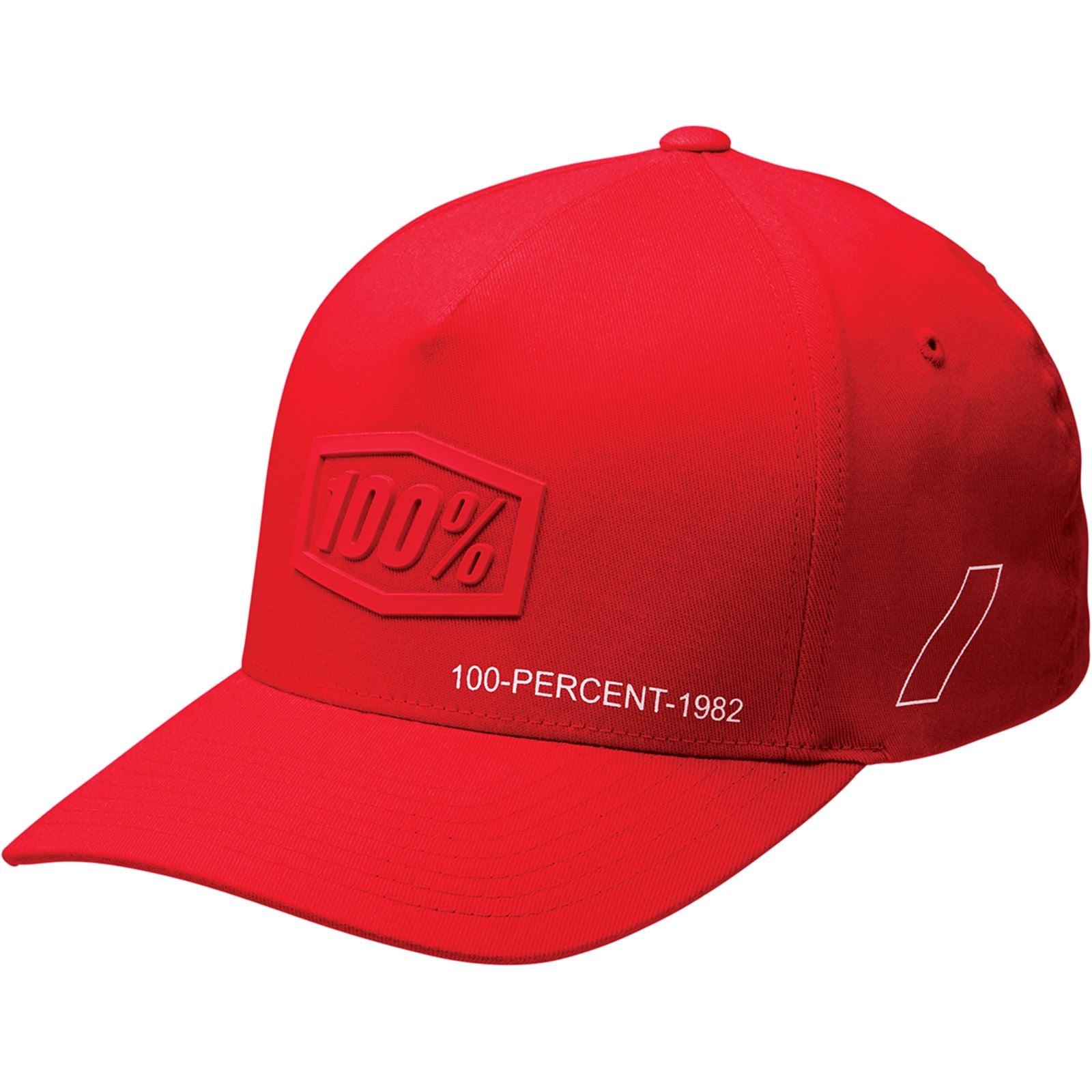 100% Shadow Flexfit® Hat - Red _877734