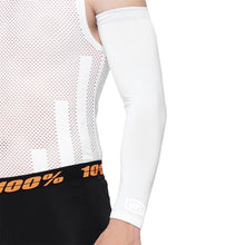 100% Exceeda Arm Sleeves - White - XL 40055-00008_877708