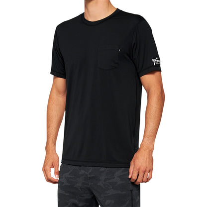 100% Mission Athletic T-Shirt - Black - XL 20014-00003_877836