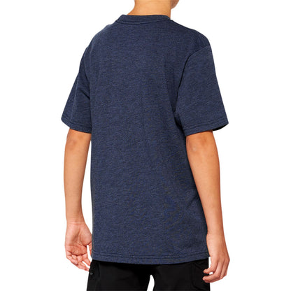 100% Youth Icon T-Shirt - Navy - Large 20001-00014_877884