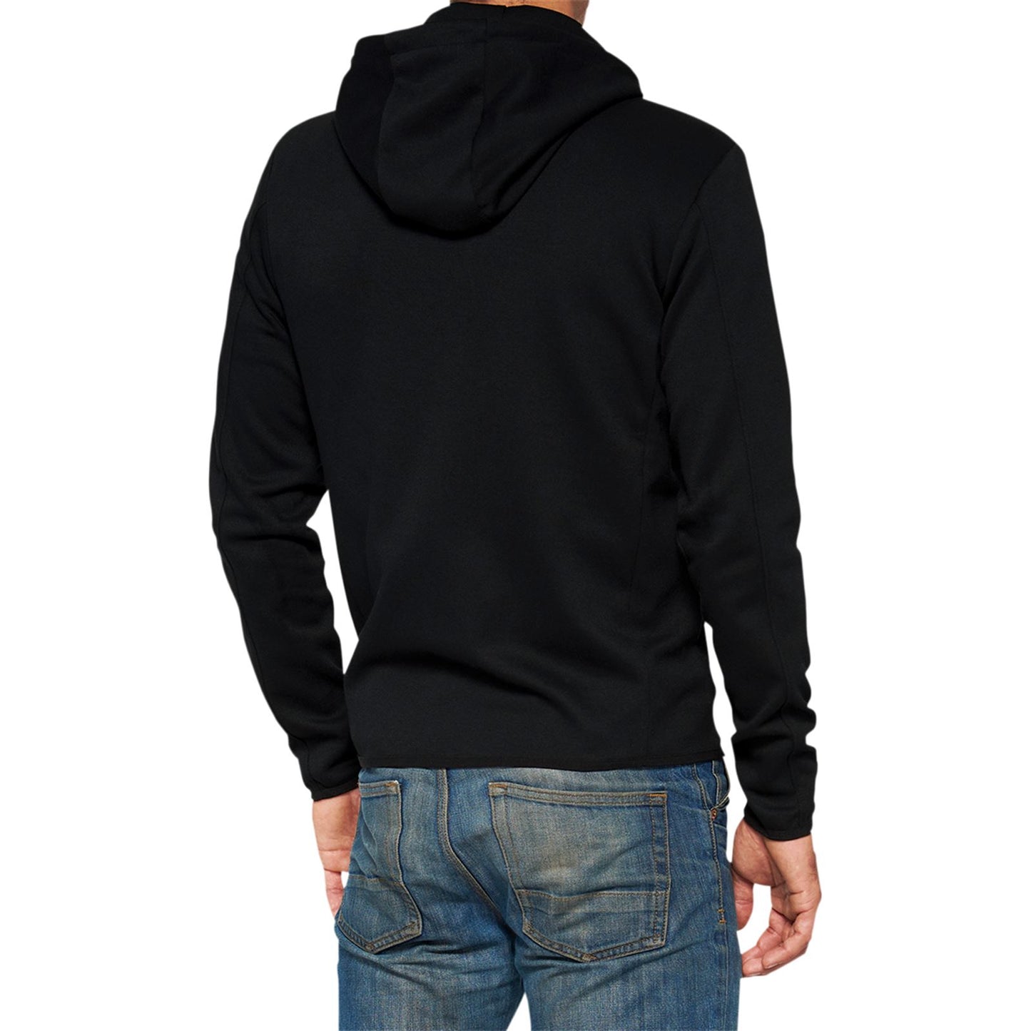 100% Viceroy Tech Zip Hoodie - Black - Large 20037-00002_877985