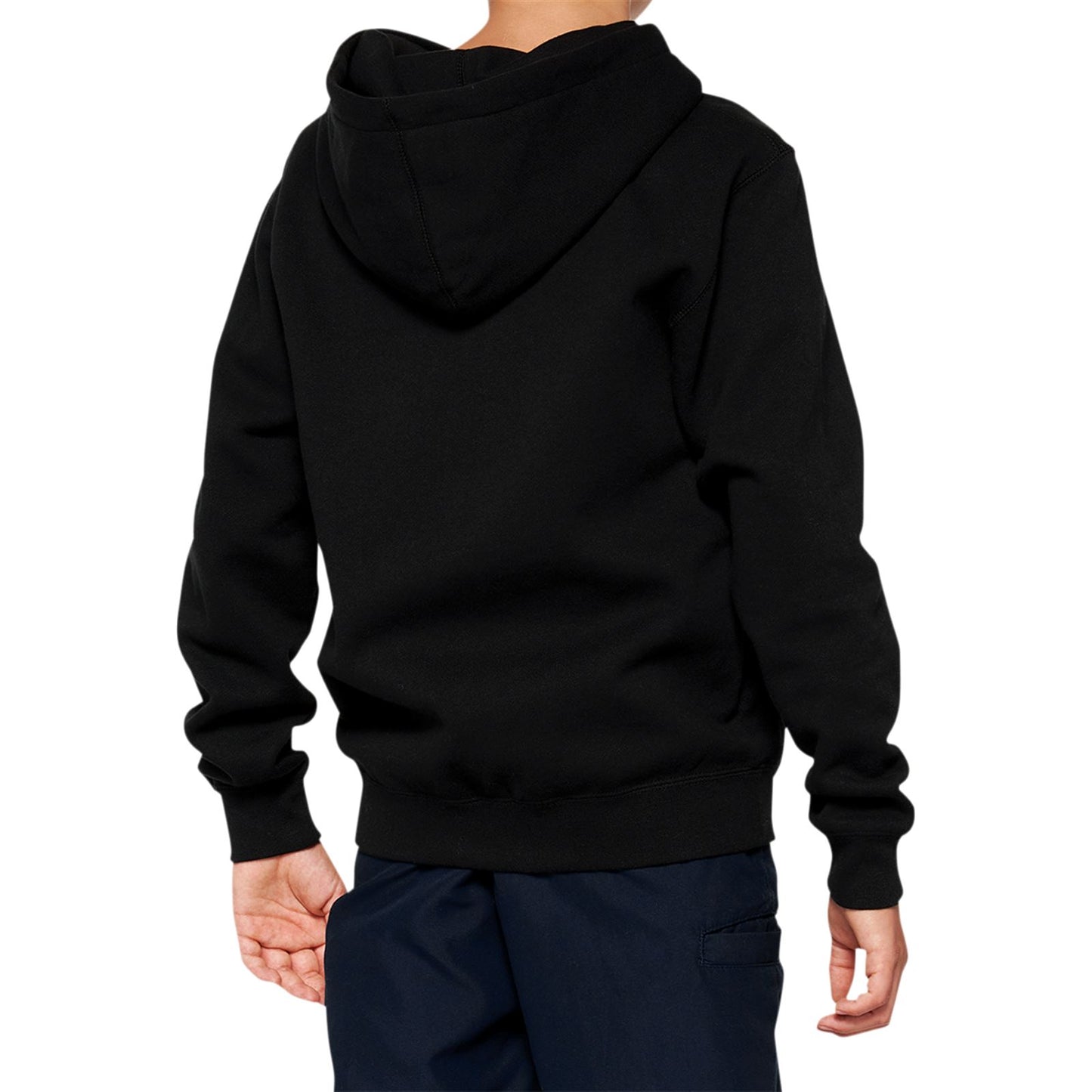 100% Youth Official Zip Hoodie - Black - XL 20033-00003_877949