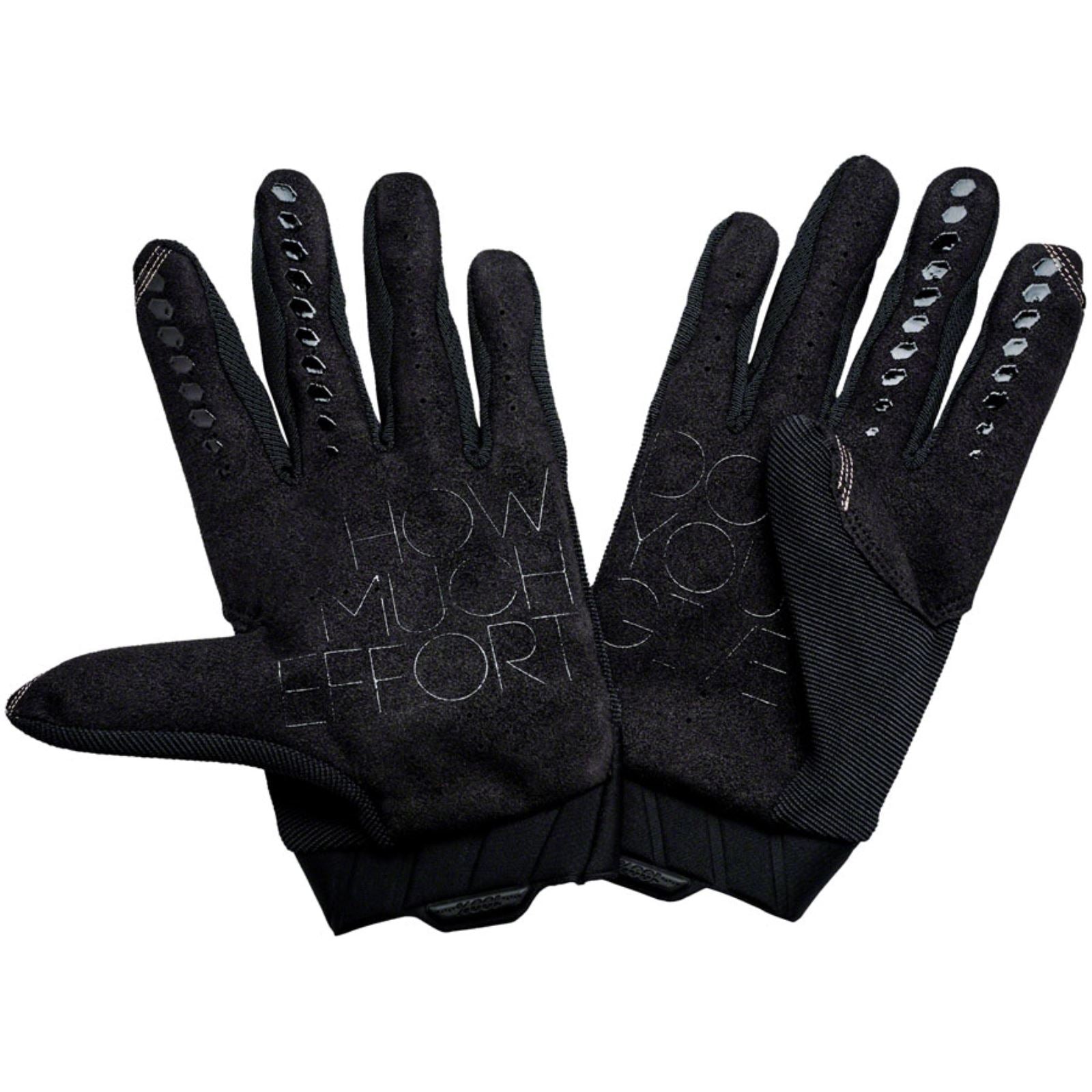 100% Geomatic Gloves - Black/Charcoal - Large 10026-00002_1361662