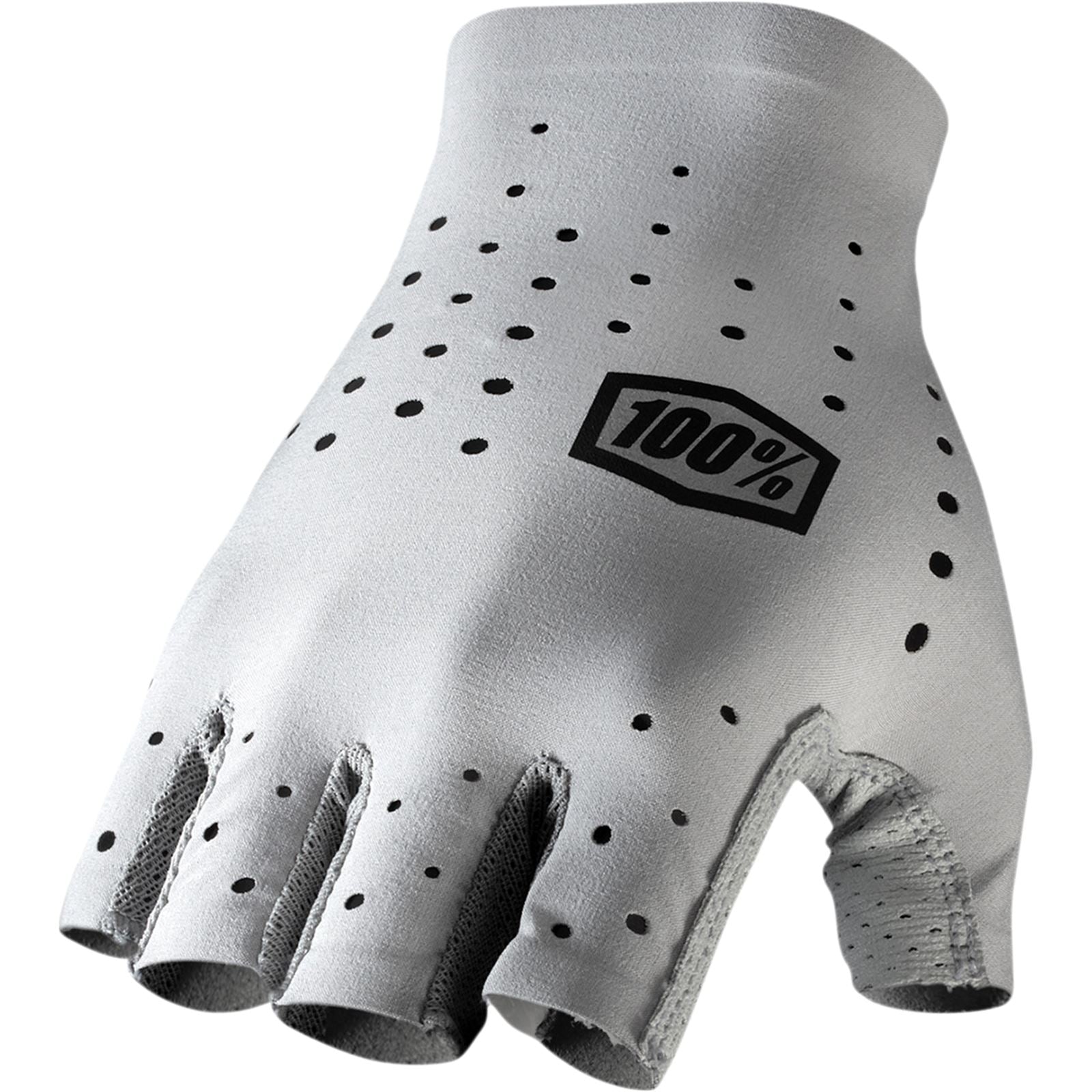 100% Sling Short Finger Gloves - Gray - Small OPEN BOX [MPN: 10021-00005]_1828201