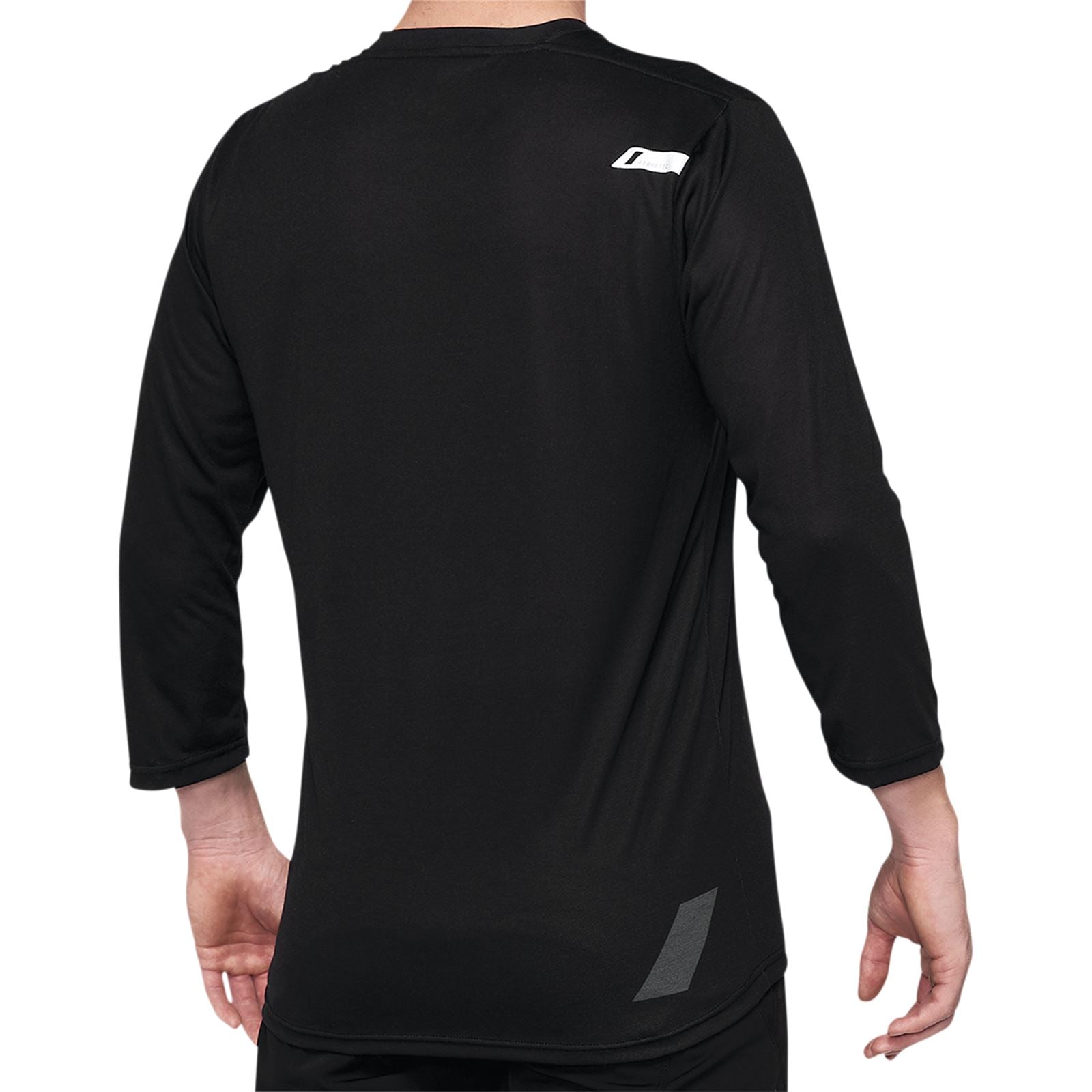 100% Airmatic 3/4 Sleeve Jersey - Black - Small 40018-00000_878218