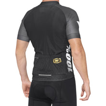 100% Exceeda Jersey - Short-Sleeve - Black/Charcoal - Large 40051-00002_878344