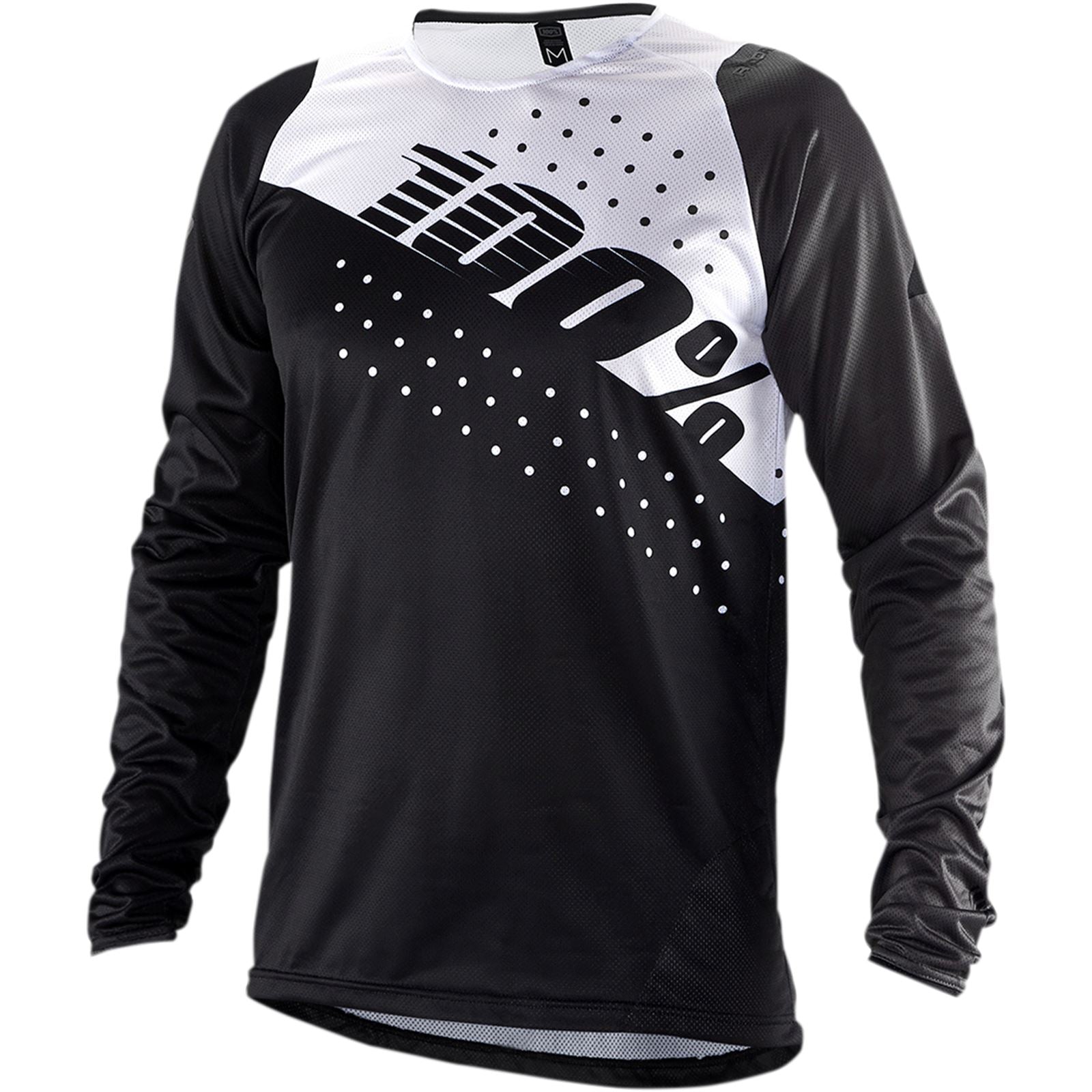 R-Core Long-Sleeve Jersey - Black/White - Small_878282