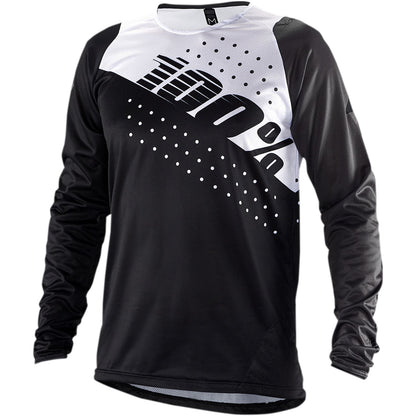 R-Core Long-Sleeve Jersey - Black/White - Large_878286