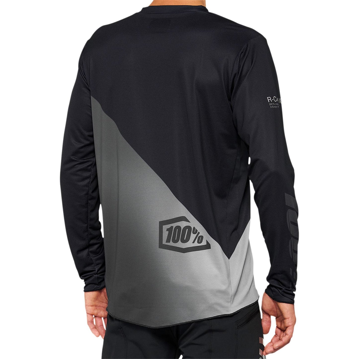 100% R-Core-X Long-Sleeve Jersey - Black/Gray - XL 40000-00003_878249