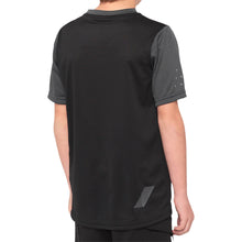 100% Youth Ridecamp Jersey Short-Sleeve Black/Charcoal - XL OPEN BOX [MPN: 40031-00003]_2293724