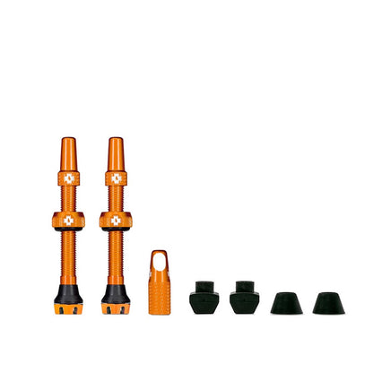 Muc-Off Tubeless Valve - Orange - 44mm [MPN: 20421]_1125400