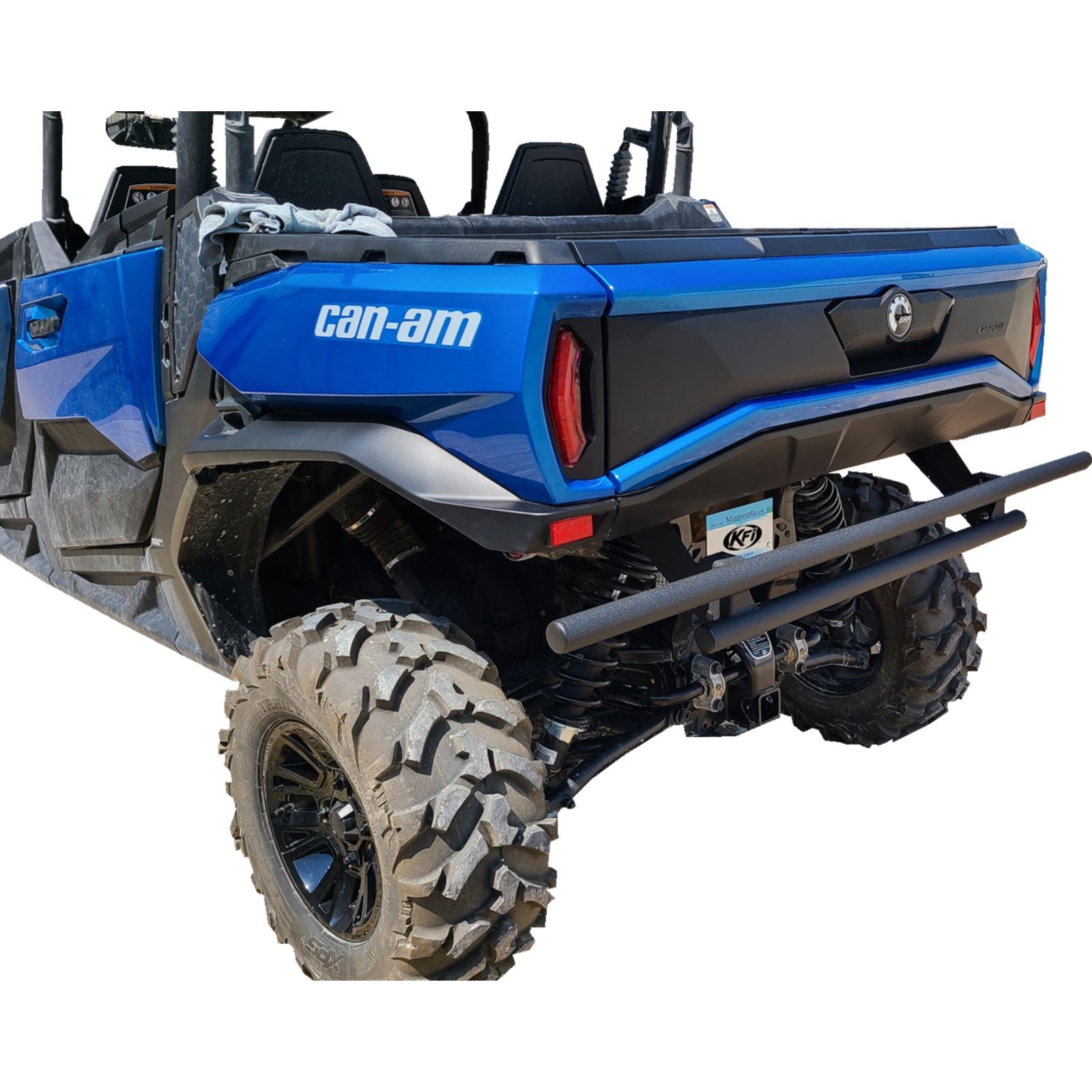 KFI Double Tube Rear Bumper for Can-Am Commander 101960_1385333