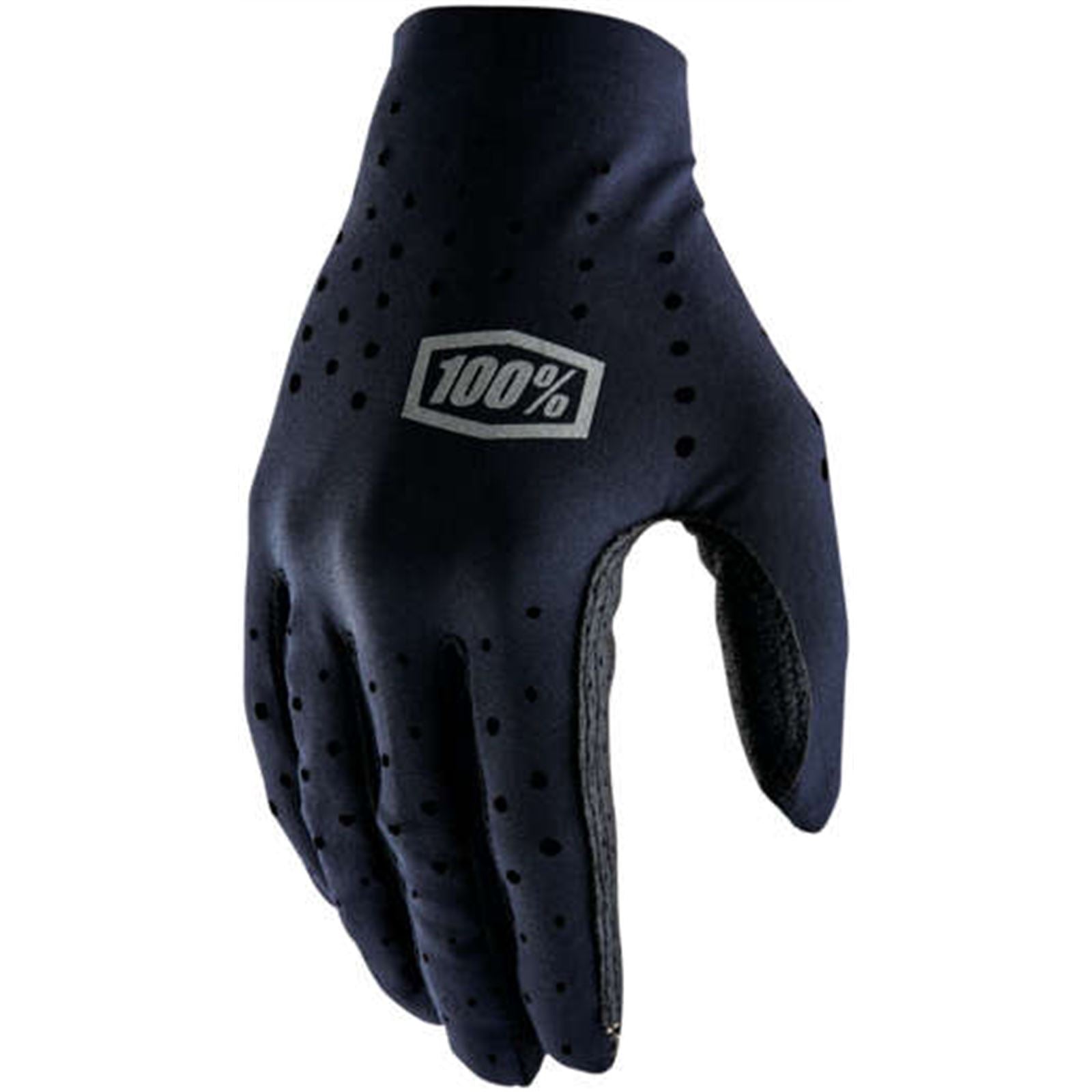 Women's Sling Bike Gloves - Navy Blue/Black - Medium_1067231