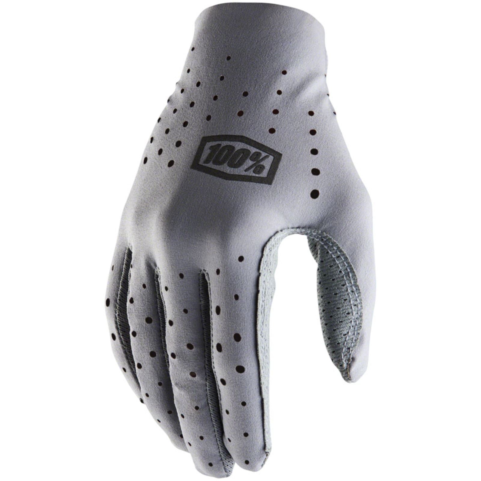 100% Women's Sling Bike Gloves Grey, Large 10020-00008_1361503