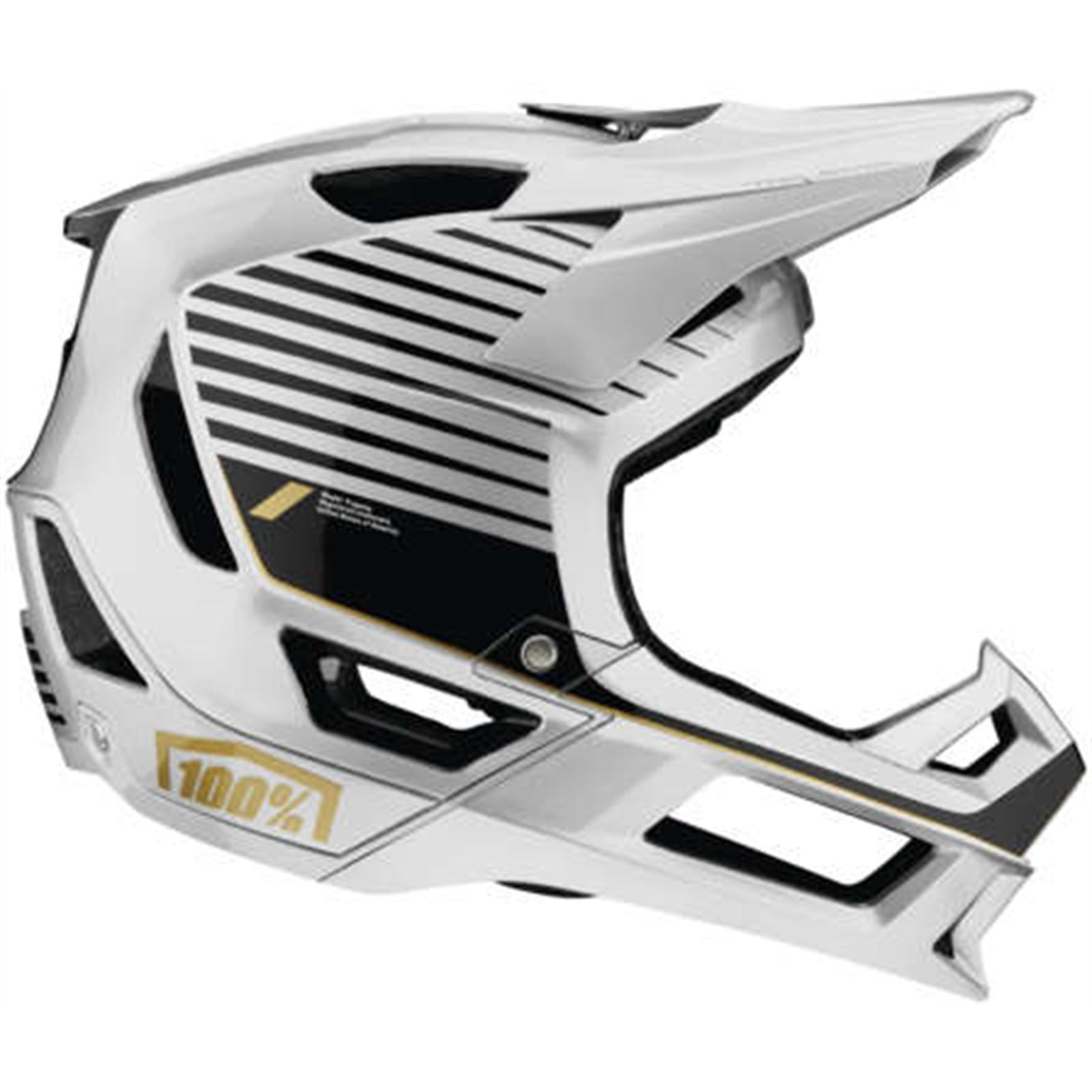 100% Trajecta Helmet - Fidlock - Ranelagh - Silver - Large 80003-00015_1066937