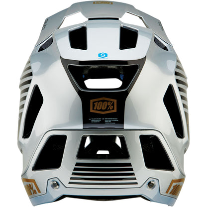 100% Trajecta Helmet - Fidlock - Ranelagh - Silver - Large 80003-00015_1133584