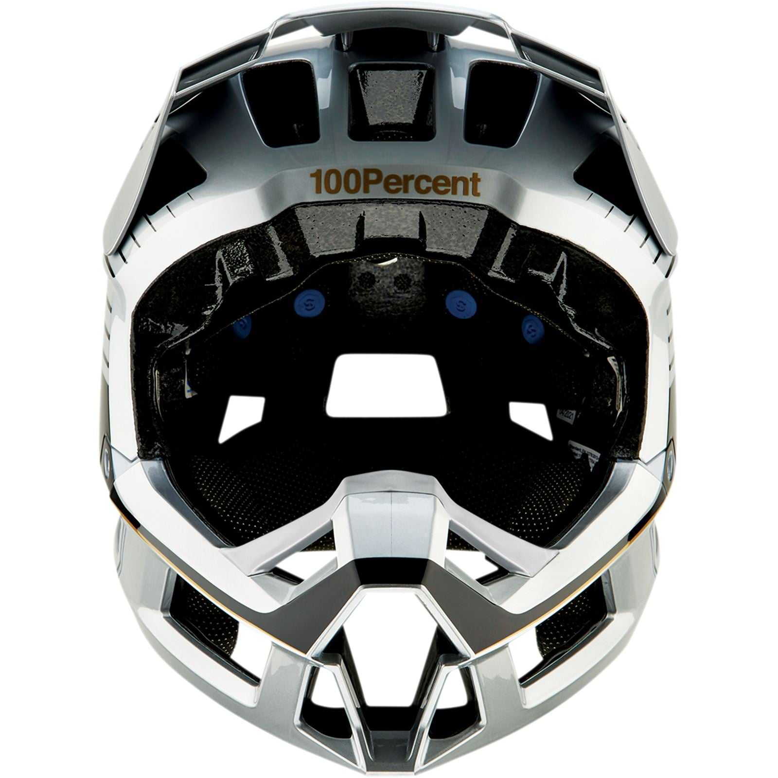 100% Trajecta Helmet - Fidlock - Ranelagh - Silver - Large 80003-00015_1133585