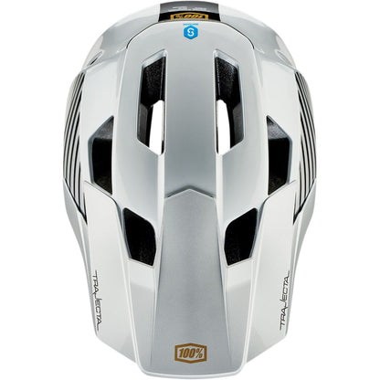 100% Trajecta Helmet - Fidlock - Ranelagh - Silver - Large 80003-00015_1133586