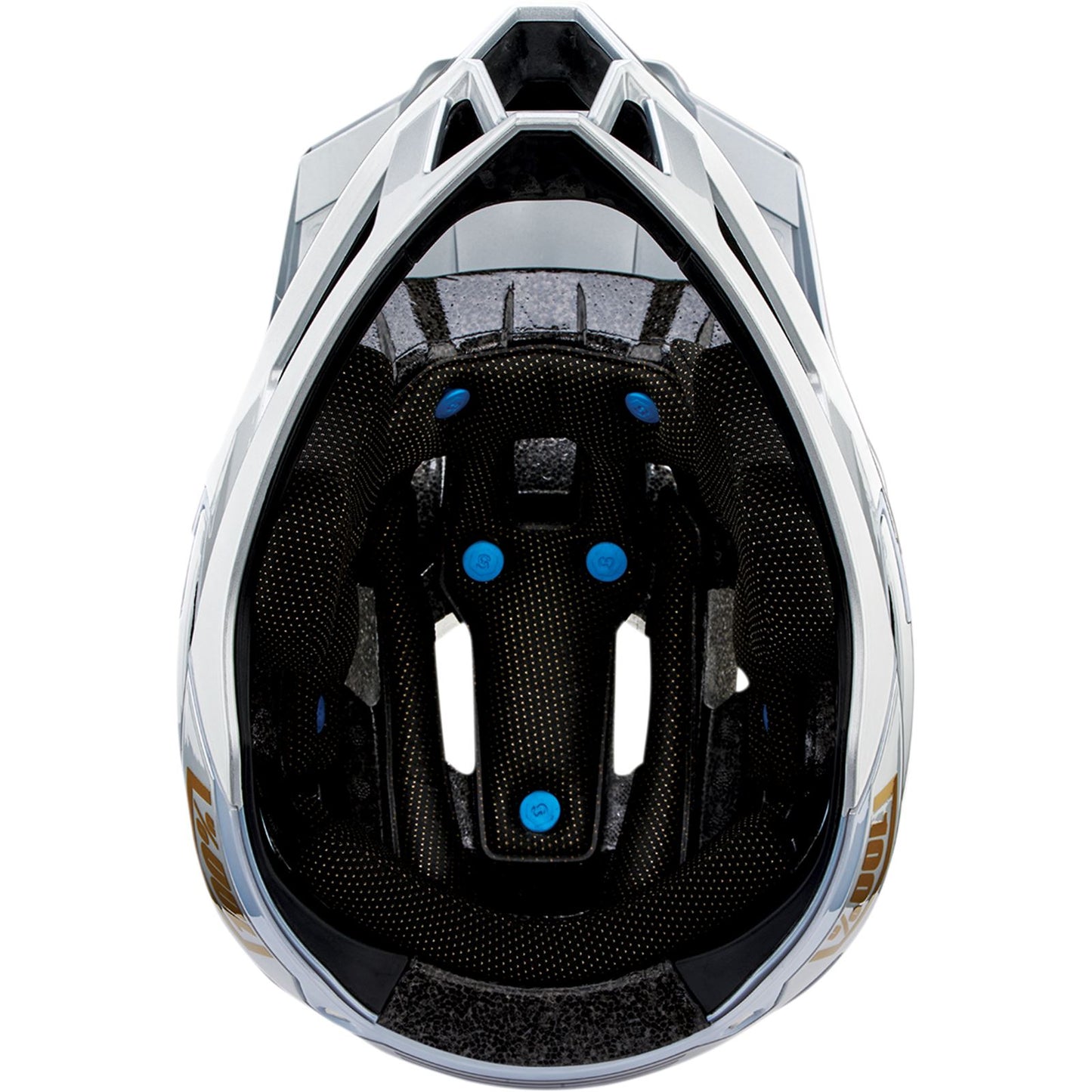 100% Trajecta Helmet - Fidlock - Ranelagh - Silver - Large 80003-00015_1133587
