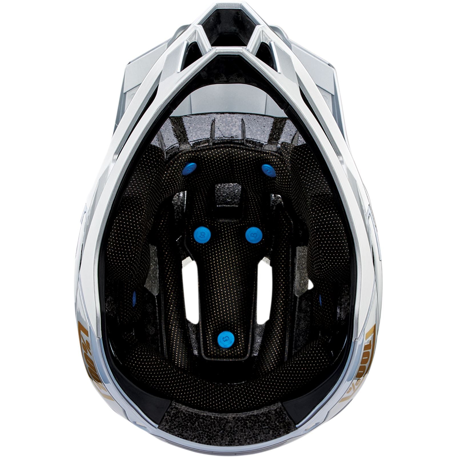 100% Trajecta Helmet - Fidlock - Ranelagh - Silver - Large 80003-00015_1133587