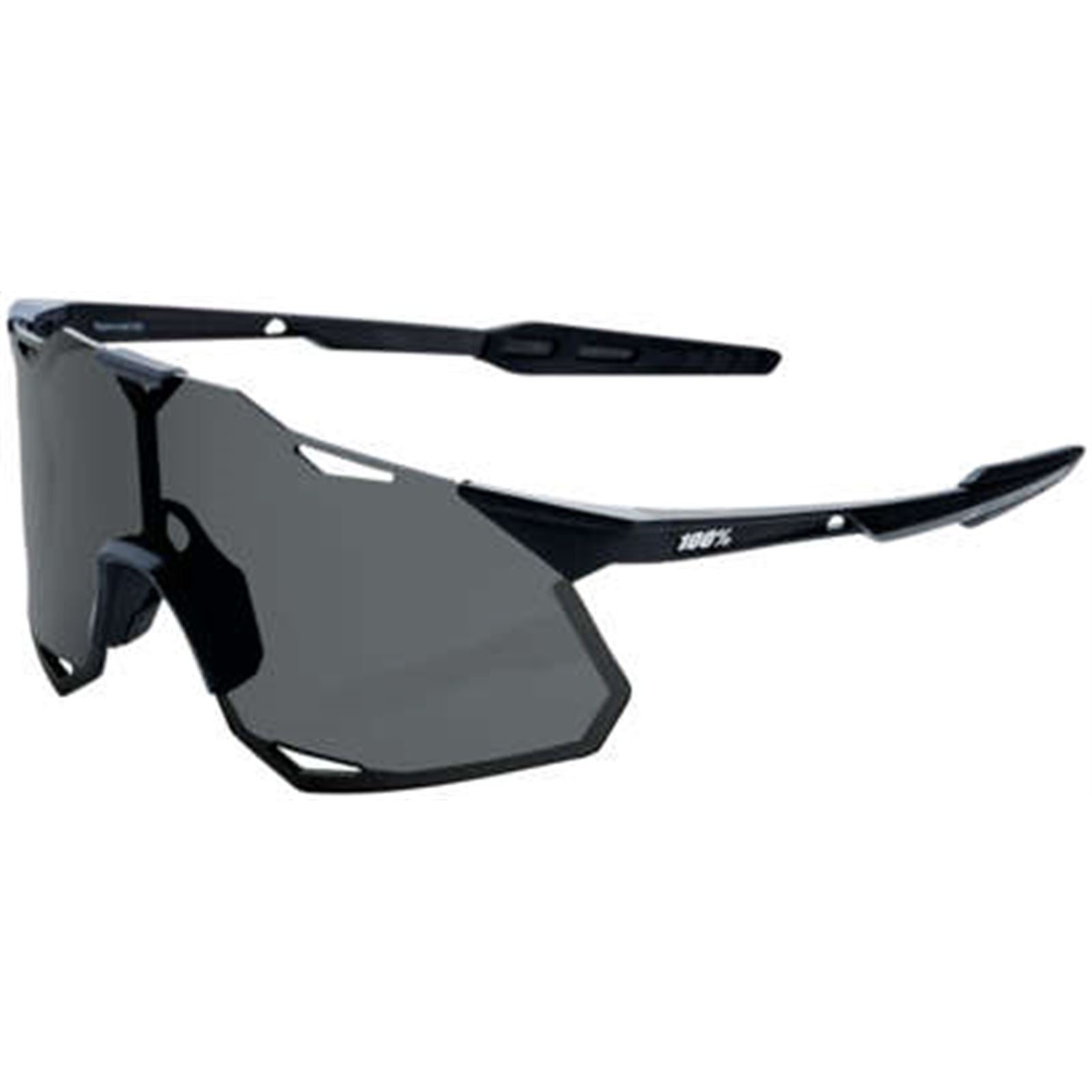 100% Hypercraft XS Sunglasses Matte Black with Smoke Lens [MPN: 60002-00002]_1067192