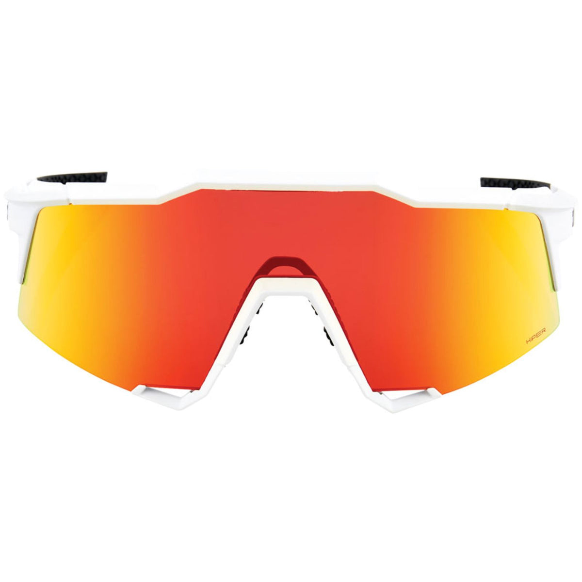 100% Speedcraft Sunglasses Soft Tact Off-White with Red Lens [MPN: 60007-00009]_2738574