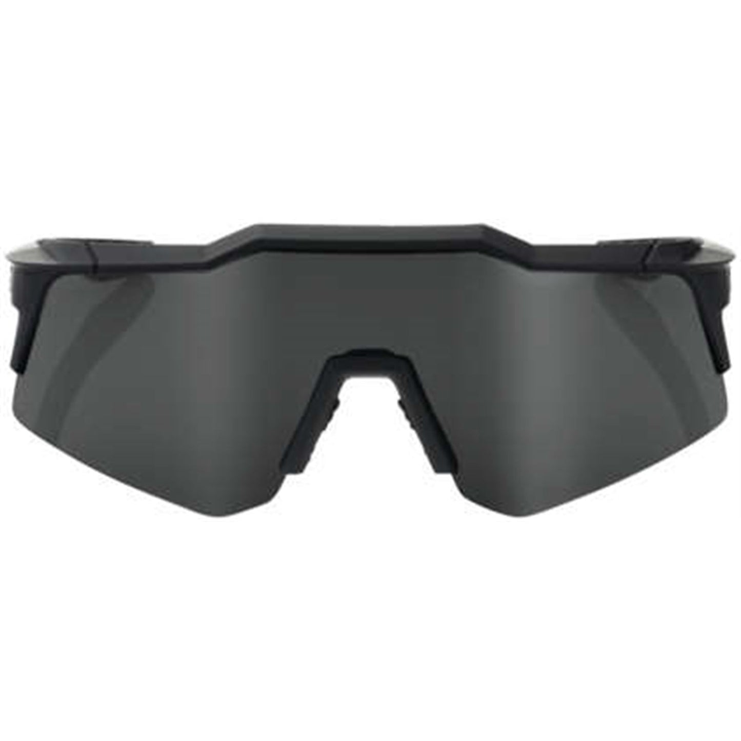 100% Speedcraft XS Sunglasses Soft Tact Black with Smoke Lens 60009-00000_1067110